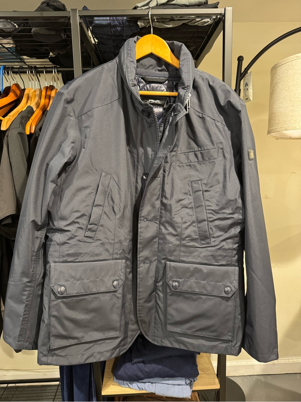 RLX Ralph Lauren Navy Field Utility Jacket